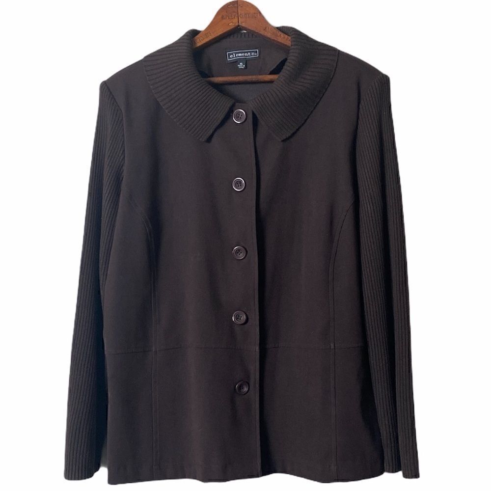 ‎Elementz Button Down Lightweight Jacket